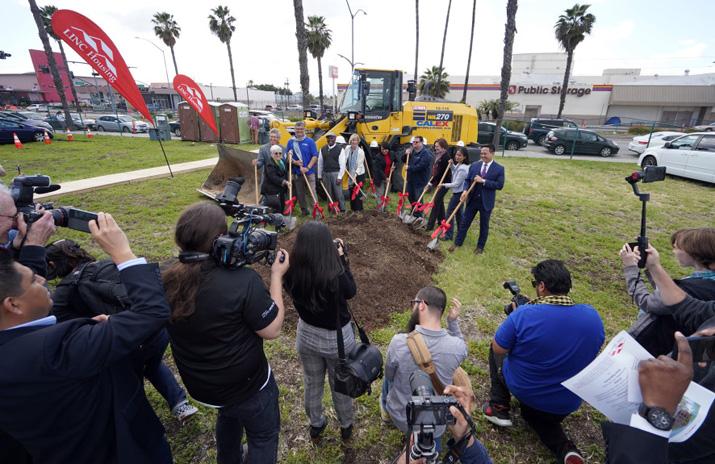 Official break ground 